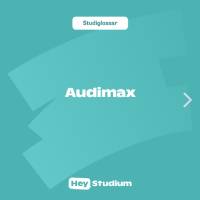 Studiglossar: Audimax